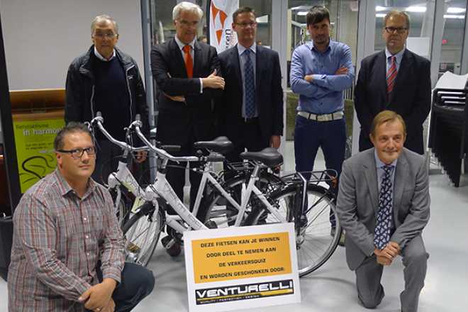 foto winnaars fietsquiz