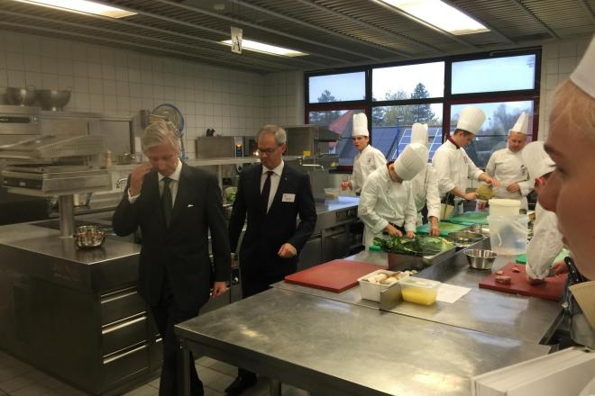 Bezoek Koning en Koningin
