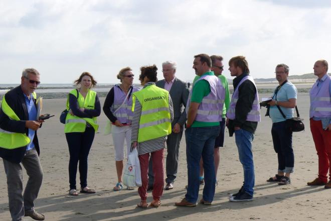 Reddingsoefening aan de Kust (Bredene)