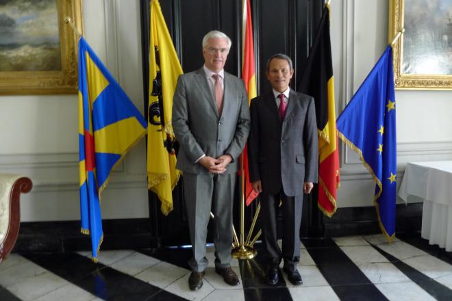 Bezoek ambassadeur van Vietnam