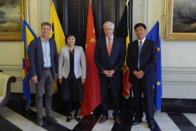 Ontvangst delegatie Jilin