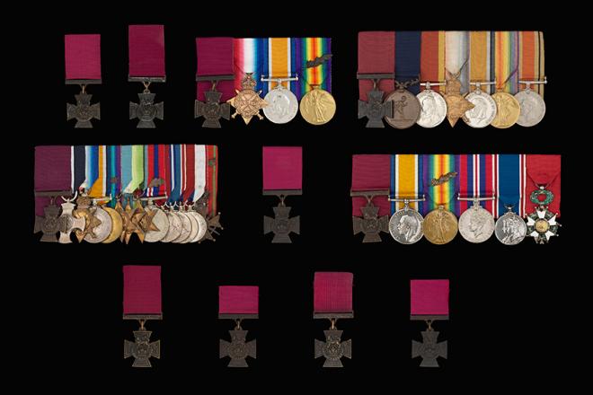 Victoria Crosses - met dank aan het Imperial War Museum ©IWM